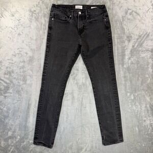 FRAME Slim Jeans Men's Size 30x30 Black Denim Pants